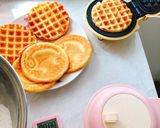同じ生地で！米粉ワッフル＆パンケーキ作り方8写真