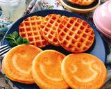 同じ生地で！米粉ワッフル＆パンケーキ作り方10写真