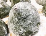 ヨモギ 苺大福レンジで簡単作り方13写真