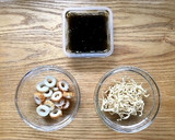 手間いらず☆切り干し大根ともずくの酢の物作り方1写真