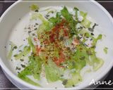 ☆レタスたっぷり豆乳スープ☆作り方4写真