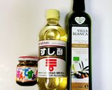 材料3つ☆海苔いらず！巻かないお寿司作り方1写真