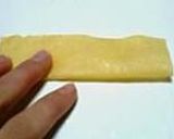 お弁当おかず。薄焼き卵のタンポポ作り方2写真