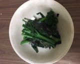 菜の花のおひたし？ナムル？作り方5写真