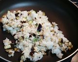茄子と長ねぎのちょい辛チャーハン作り方3写真