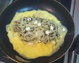 もやしクリチー塩昆布の卵包み作り方6写真