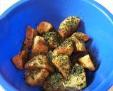保存食！ポテトのり塩味。THEポテチ！作り方3写真