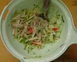 簡単おつまみ　春雨のわさびマヨサラダ作り方5写真