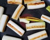 モツ煮込み残り✿焼きネギ入れ アレンジ❓作り方3写真
