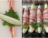 さっぱりおろしの茄子の豚バラ巻き作り方3写真