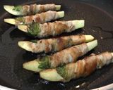 さっぱりおろしの茄子の豚バラ巻き作り方4写真