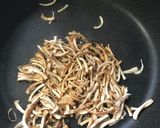 ご飯乗せ!椎茸の軸のきんぴら作り方3写真