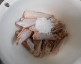 【おつまみ】鶏スペアリブ炒め・コンソメ味作り方2写真