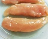 簡単☆ササミとしめじのガーリック醤油和え作り方1写真