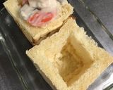 キューブ型食パンdeグラタン作り方1写真