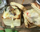 キューブ型食パンdeグラタン作り方2写真
