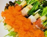 たけのこ 生ハム巻きサラダ 人参おろしで作り方5写真