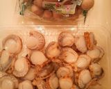 ホタテとしめじの炊き込みごはん作り方1写真