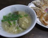 わかめともやしの中華風スープ作り方5写真