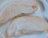 クラゲときゅうり、ササミの中華風酢の物作り方3写真
