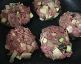タケノコ入りハンバーグ作り方4写真