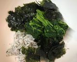 簡単！菜の花としらすの韓国海苔和え作り方2写真