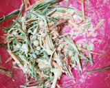 のびるのかき揚げ(・∀・)作り方1写真