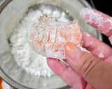 鮭と長芋の照りマヨ焼き作り方3写真