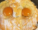 目玉卵のドリア作り方5写真
