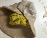アロープラタ／Aloo paratha作り方14写真