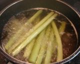 たけのことフキのキンピラ✿作り方1写真