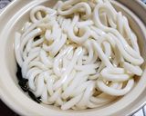 コシアブラなど山菜入りなべ焼きうどん作り方4写真