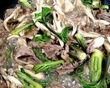 春が香る♪こしあぶらの牛肉炒め作り方3写真