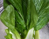 ★レンジでチンゲン菜とはんぺんの中華炒め作り方1写真