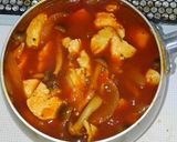簡単♬鶏むね肉としめじのトマトジュース煮作り方5写真
