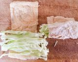 ベーコンと油揚でキャベツ巻きました´ω`作り方5写真