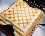 簡単！カスタード☆ホットサンド作り方2写真