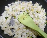 簡単！小松菜の炒飯(炒め方のコツあり)作り方2写真