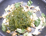 ダイエット！銀鮭と切り昆布の花椒炒め作り方4写真