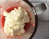 簡単！かわいい！いちごのレアチーズケーキ作り方5写真