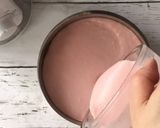 簡単！かわいい！いちごのレアチーズケーキ作り方8写真