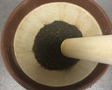 紅茶と竹炭のココナッツシュガークッキー作り方1写真