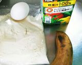 野菜ジュースで栄養たっぷりパンケーキ作り方1写真