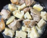 筍と鶏肉の照り焼き風作り方4写真