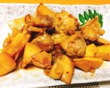 筍と鶏肉の照り焼き風作り方7写真