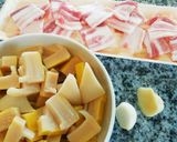 ご飯が進む！竹の子と豚肉の中華風甘辛炒め作り方1写真