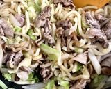 こどもも喜ぶ、あっさり焼きうどん。作り方6写真