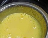 海老とそら豆の黄身酢ムース添え作り方4写真