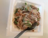 納豆キナーゼを守ろう！納豆トースト♪作り方1写真
