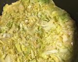春キャベツのオープンオムレツ作り方8写真